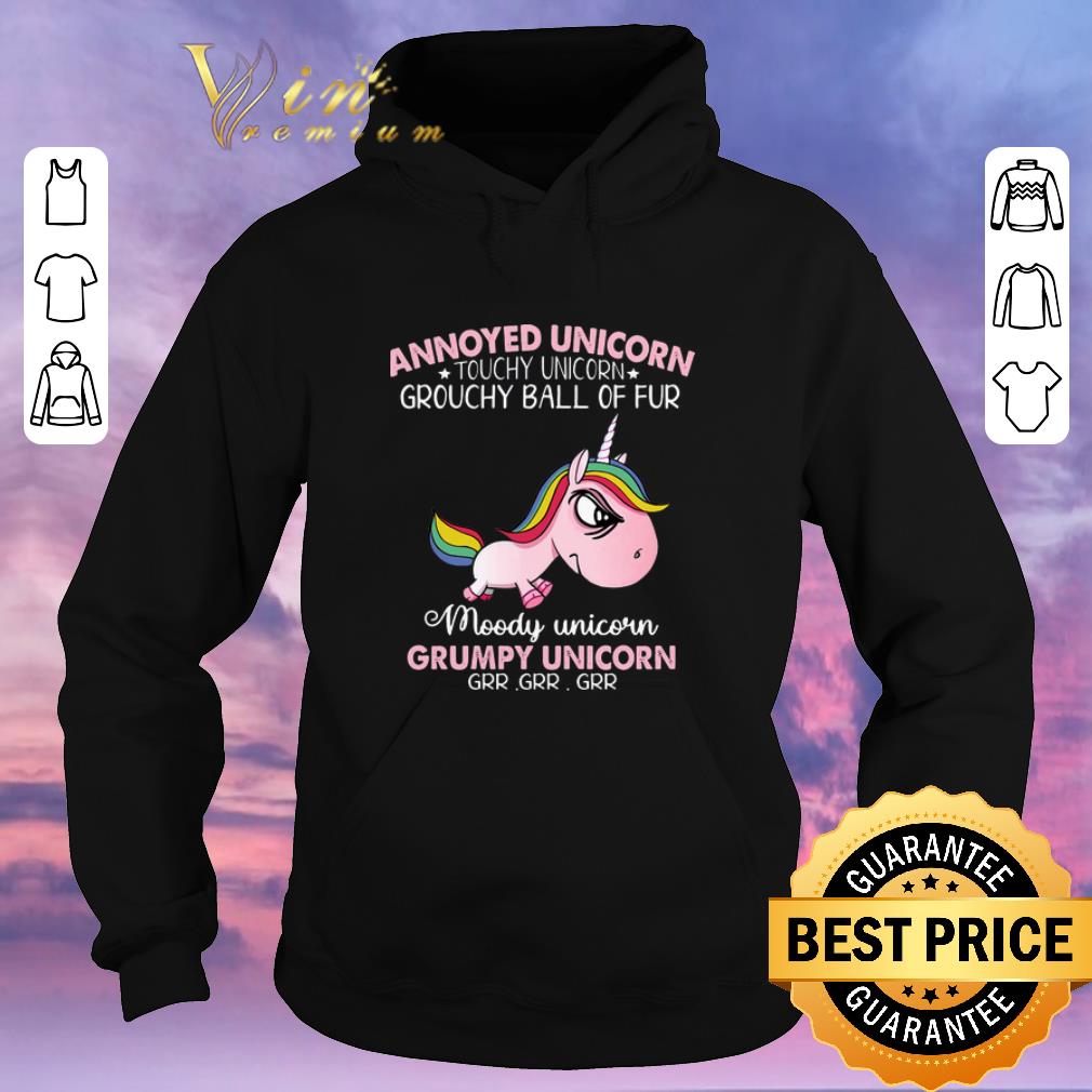 Pretty Annoyed unicorn touchy unicorn grouchy ball of fur moody unicorn shirt sweater Pretty Annoyed unicorn touchy unicorn grouchy ball of fur moody unicorn shirt sweater 4 - Pretty Annoyed unicorn touchy unicorn grouchy ball of fur moody unicorn shirt sweater