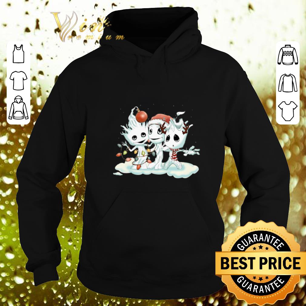 Pretty Baby Groot mashup Snowman Christmas shirt 4 - Pretty Baby Groot mashup Snowman Christmas shirt