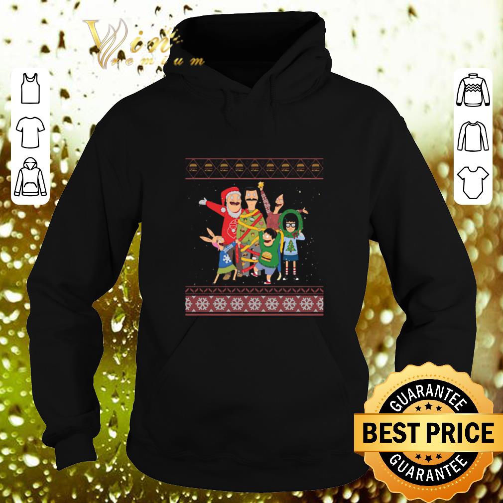 Pretty Bob's Burgers family ugly Christmas shirt Pretty Bob s Burgers family ugly Christmas shirt 4 - Pretty Bob's Burgers family ugly Christmas shirt