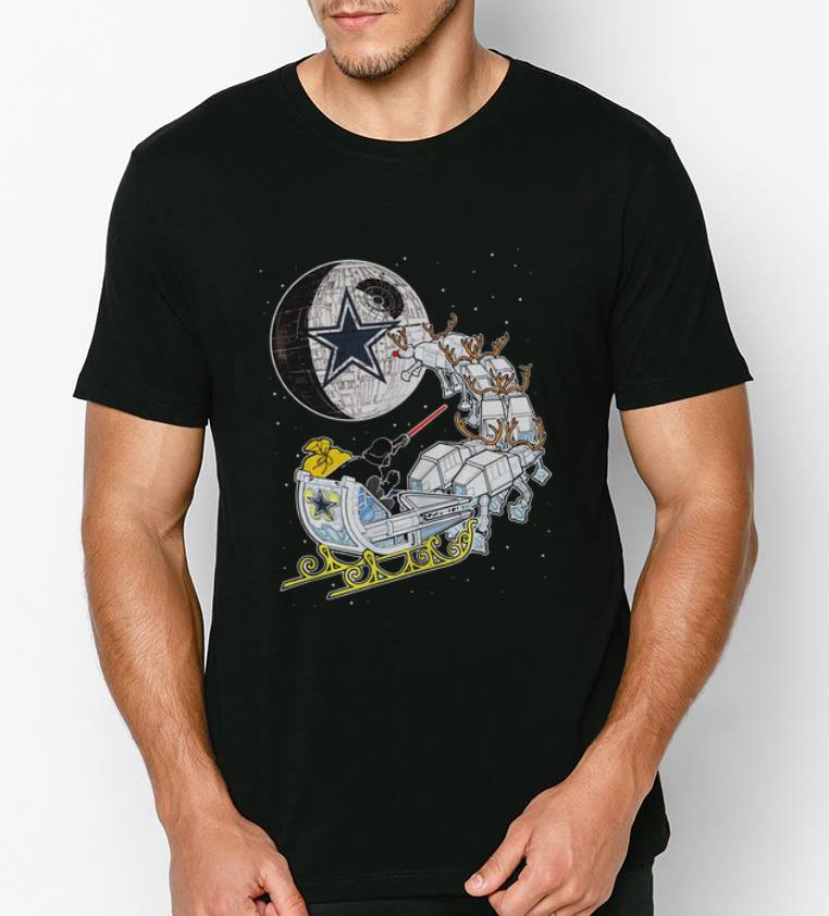 Pretty Dallas Cowboy Darth Vader Santa Star Wars Christmas shirt 4 - Pretty Dallas Cowboy Darth Vader Santa Star Wars Christmas shirt