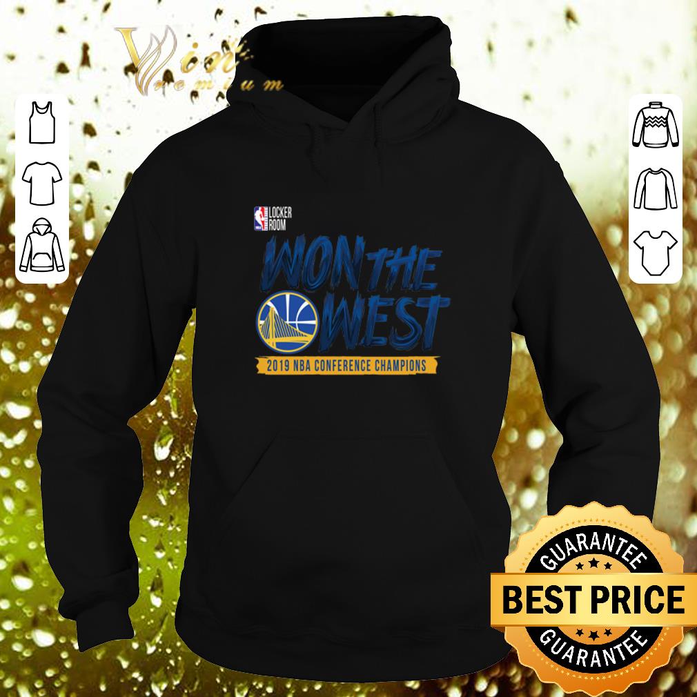 Pretty Golden State Warriors WON THE WEST shirt Pretty Golden State Warriors WON THE WEST shirt 4 - Pretty Golden State Warriors WON THE WEST shirt