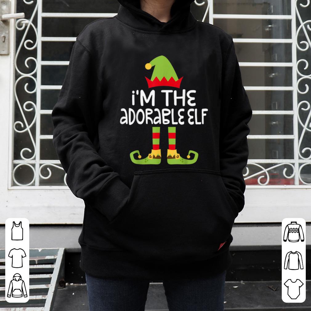 Pretty I m The Adorable Elf Matching Christmas Costume shirt 4 - Pretty I'm The Adorable Elf Matching Christmas Costume shirt