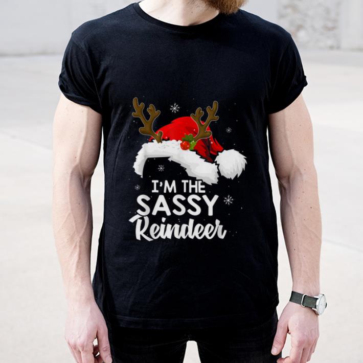 Pretty I m The Sassy Reindeer Matching Family Group Christmas shirt 4 - Pretty I'm The Sassy Reindeer Matching Family Group Christmas shirt