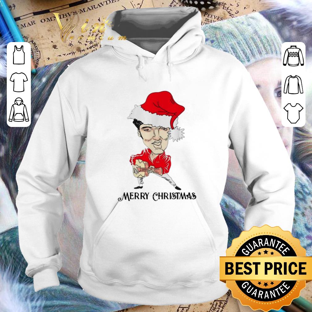Pretty Merry Christmas Elvis Presley santa shirt 4 - Pretty Merry Christmas Elvis Presley santa shirt