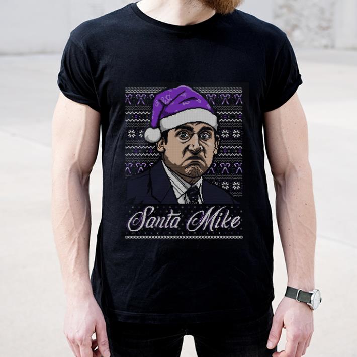 Pretty Michael Scott Santa Mike Ugly Christmas shirt 4 - Pretty Michael Scott Santa Mike Ugly Christmas shirt