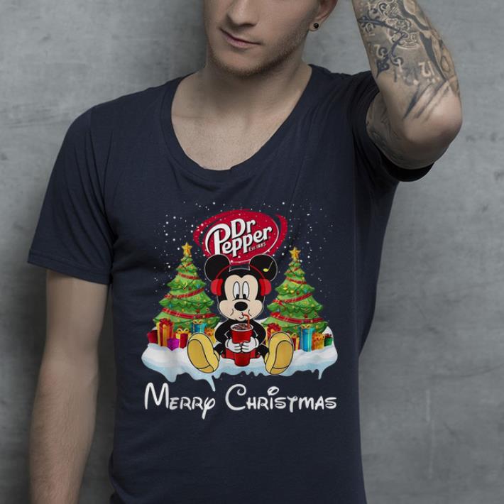 Pretty Mickey Mouse Dr Pepper Merry Christmas shirt 4 - Pretty Mickey Mouse Dr Pepper Merry Christmas shirt