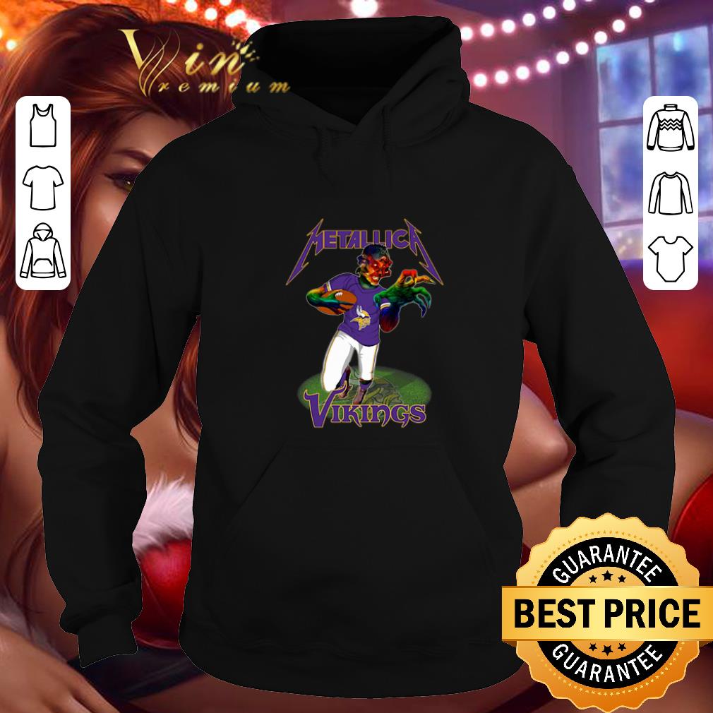 Pretty Monster Metallica Minnesota Vikings shirt 4 - Pretty Monster Metallica Minnesota Vikings shirt