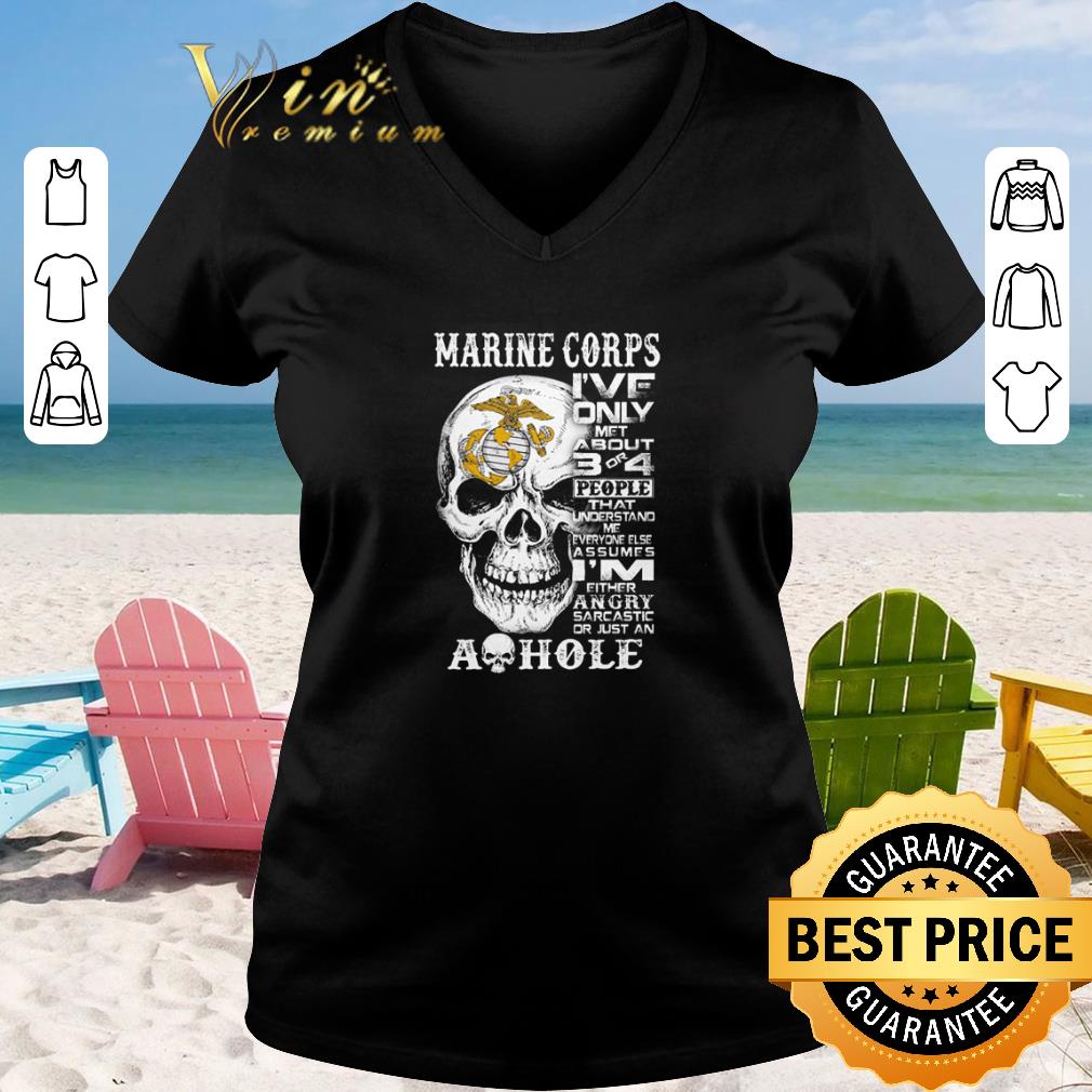 Pretty Skull Marine Corps i ve only met about 3 or 4 people that understand shirt sweater 2019 2 - Pretty Skull Marine Corps i've only met about 3 or 4 people that understand shirt sweater 2019