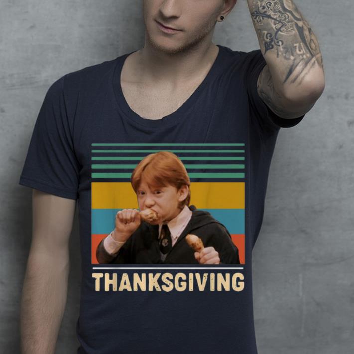 Pretty Vintage Ron Weasley Harry Potter Thanksgiving shirt 4 - Pretty Vintage Ron Weasley Harry Potter Thanksgiving shirt