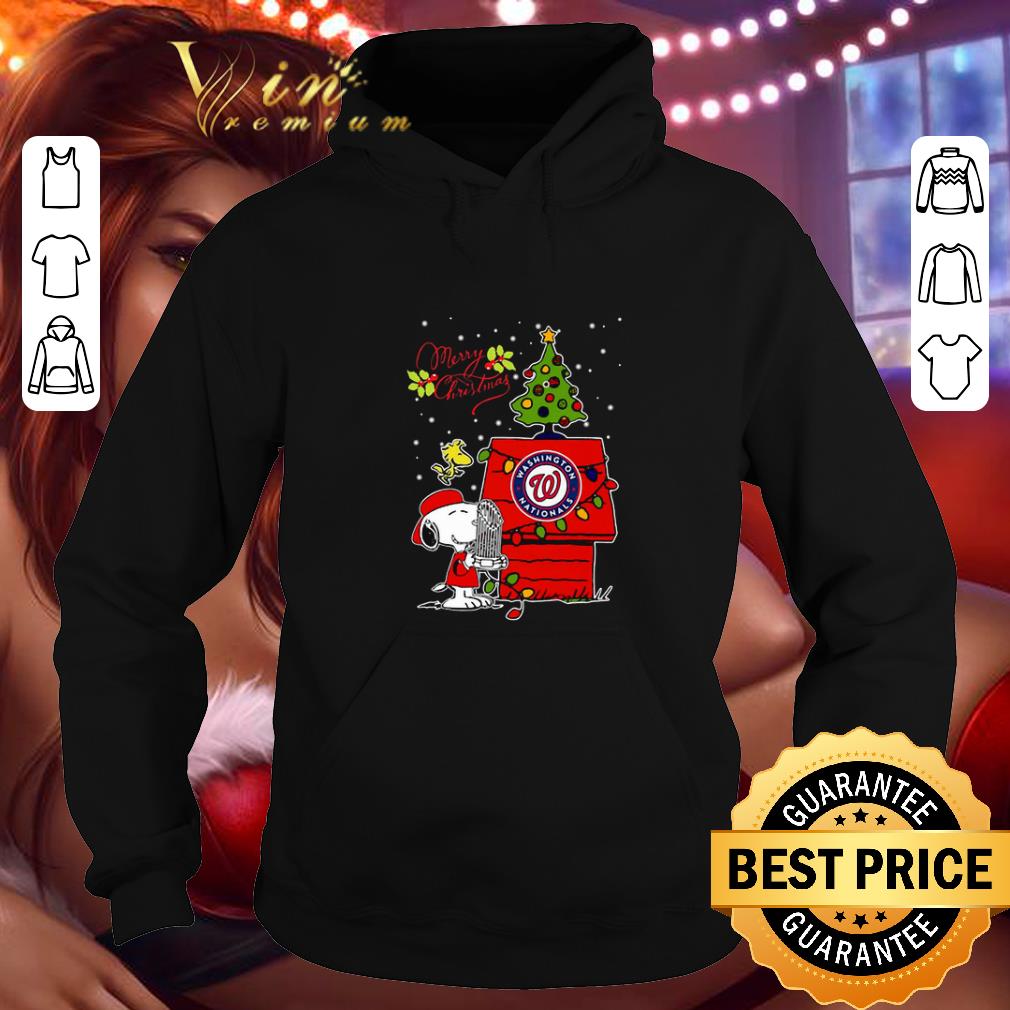 Pretty Washington Nationals Snoopy Woodstock Merry Christmas shirt 4 - Pretty Washington Nationals Snoopy Woodstock Merry Christmas shirt