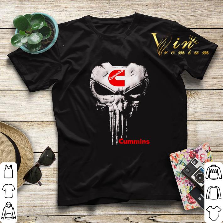 Punisher skull Cummins shirt sweater 4 - Punisher skull Cummins shirt sweater