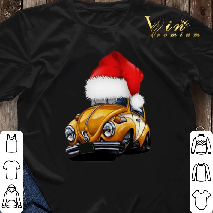Santa Christmas Beetle Car shirt 3 - Santa Christmas Beetle Car shirt
