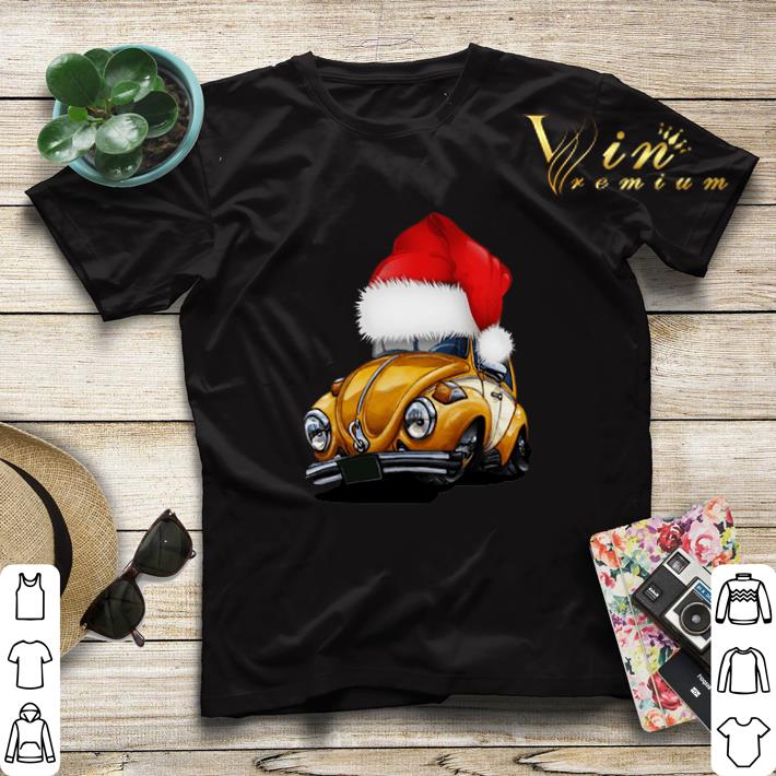 Santa Christmas Beetle Car shirt 4 - Santa Christmas Beetle Car shirt
