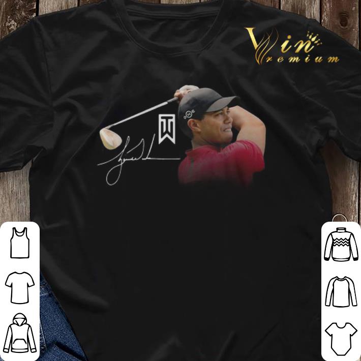 Signature Tiger Woods golf player shirt 3 - Signature Tiger Woods golf player shirt