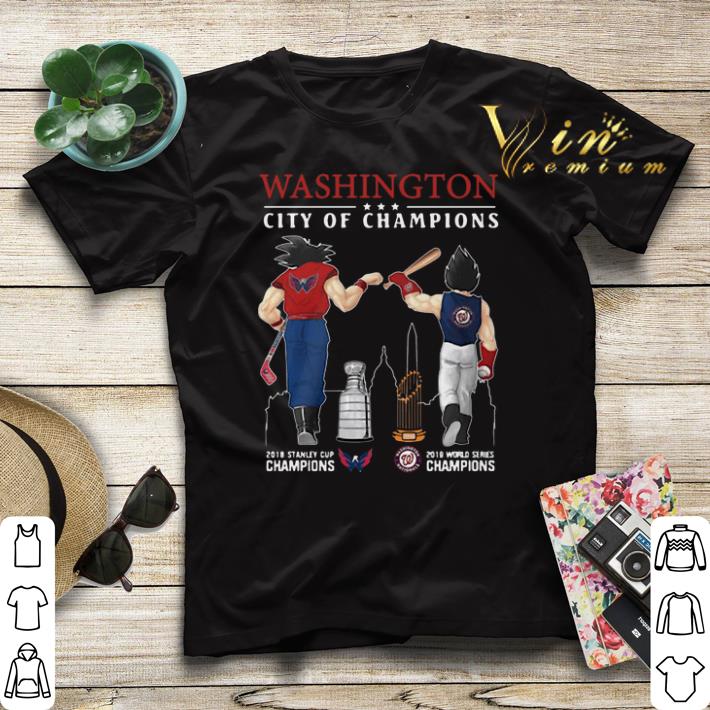 Son Goku Vegeta Washington Nationals City Of Champions shirt sweater 4 - Son Goku Vegeta Washington Nationals City Of Champions shirt sweater