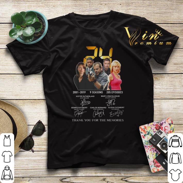 Thank you for the memories 24 2001-2019 9 seasons signatures shirt Thank you for the memories 24 2001 2019 9 seasons signatures shirt 4 - Thank you for the memories 24 2001-2019 9 seasons signatures shirt