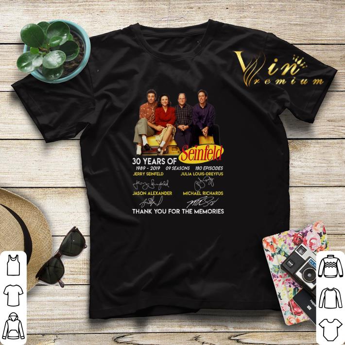 Thank you for the memories 30 years of Seinfeld 1989-2019 shirt Thank you for the memories 30 years of Seinfeld 1989 2019 shirt 4 - Thank you for the memories 30 years of Seinfeld 1989-2019 shirt