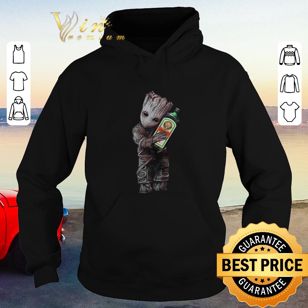 Top Baby Groot hug Jagermeister shirt sweater 4 - Top Baby Groot hug Jagermeister shirt sweater