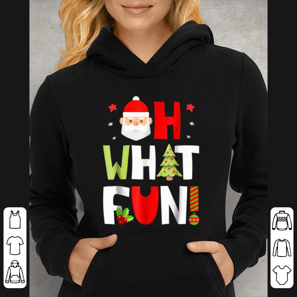 Top Christmas Kids Boys Oh What Fun Xmas Tree Santa Gifts shirt 4 - Top Christmas Kids Boys Oh What Fun Xmas Tree Santa Gifts shirt