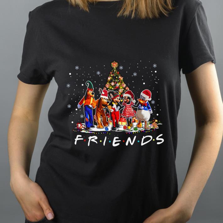 Top Friends Mickey Mouse characters christmas tree shirt 4 - Top Friends Mickey Mouse characters christmas tree shirt