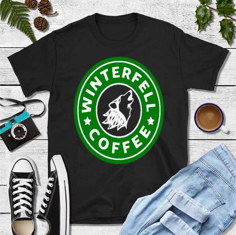 Top Game Of Thrones Starbucks Winterfell Coffee shirt 4 - Top Game Of Thrones Starbucks Winterfell Coffee shirt