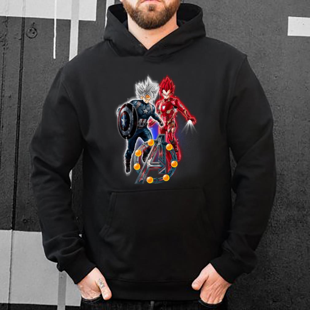 Top Goku Ultra Instinct and Vegeta Super Saiyan God Avengers Endgame shirt 4 - Top Goku Ultra Instinct and Vegeta Super Saiyan God Avengers Endgame shirt