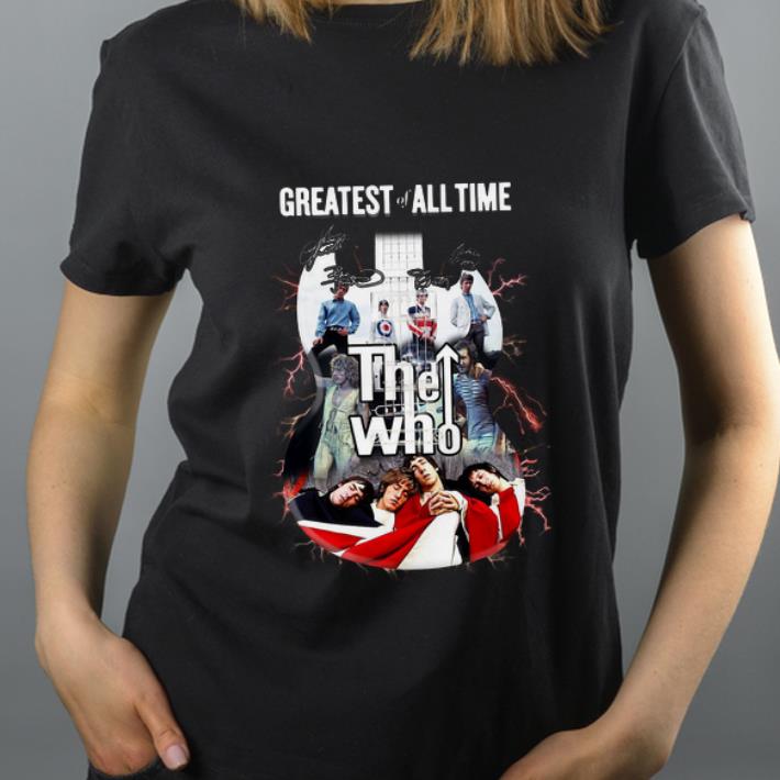 Top Greatest all time The Who guitar signatures shirt 4 - Top Greatest all time The Who guitar signatures shirt
