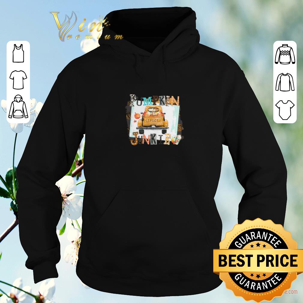 Top Halloween Pumpkin spice Junkie shirt Top Halloween Pumpkin spice Junkie shirt 4 - Top Halloween Pumpkin spice Junkie shirt