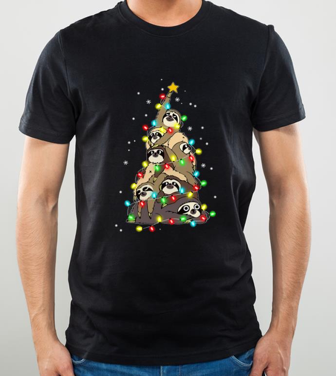 Top Sloth Merry Christmas Tree shirt 4 - Top Sloth Merry Christmas Tree shirt