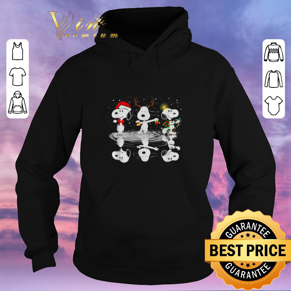 Top Snoopy Christmas reflection water mirror shirt sweater 4 - Top Snoopy Christmas reflection water mirror shirt sweater