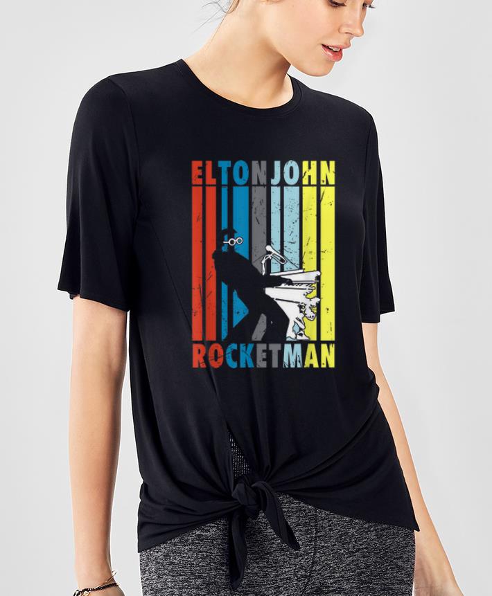 Top Vintage Elton John Playing Piano Peanuts Rocketman shirt 4 - Top Vintage Elton John Playing Piano Peanuts Rocketman shirt