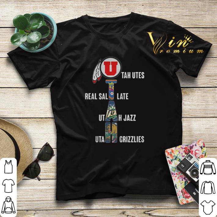 Utah Utah Utes Real Salt Late Utah Jazz Utah Grizzlies shirt sweater 4 - Utah Utah Utes Real Salt Late Utah Jazz Utah Grizzlies shirt sweater
