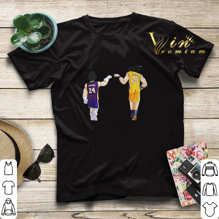 Vegeta Kobe Bryant and Goku Lebron James shirt sweater 4 - Vegeta Kobe Bryant and Goku Lebron James shirt sweater