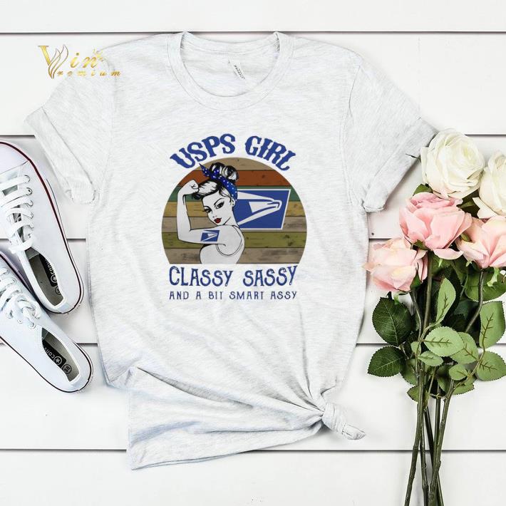 Vintage USPS girl classy sassy and a bit smart assy shirt 4 - Vintage USPS girl classy sassy and a bit smart assy shirt