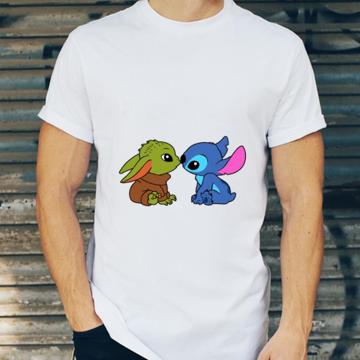 Awesome Baby Yoda And Baby Stitch shirt 4 - Awesome Baby Yoda And Baby Stitch shirt