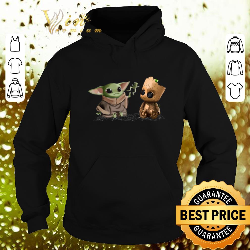 Awesome Baby Yoda frog Baby Groot shirt 4 - Awesome Baby Yoda frog Baby Groot shirt