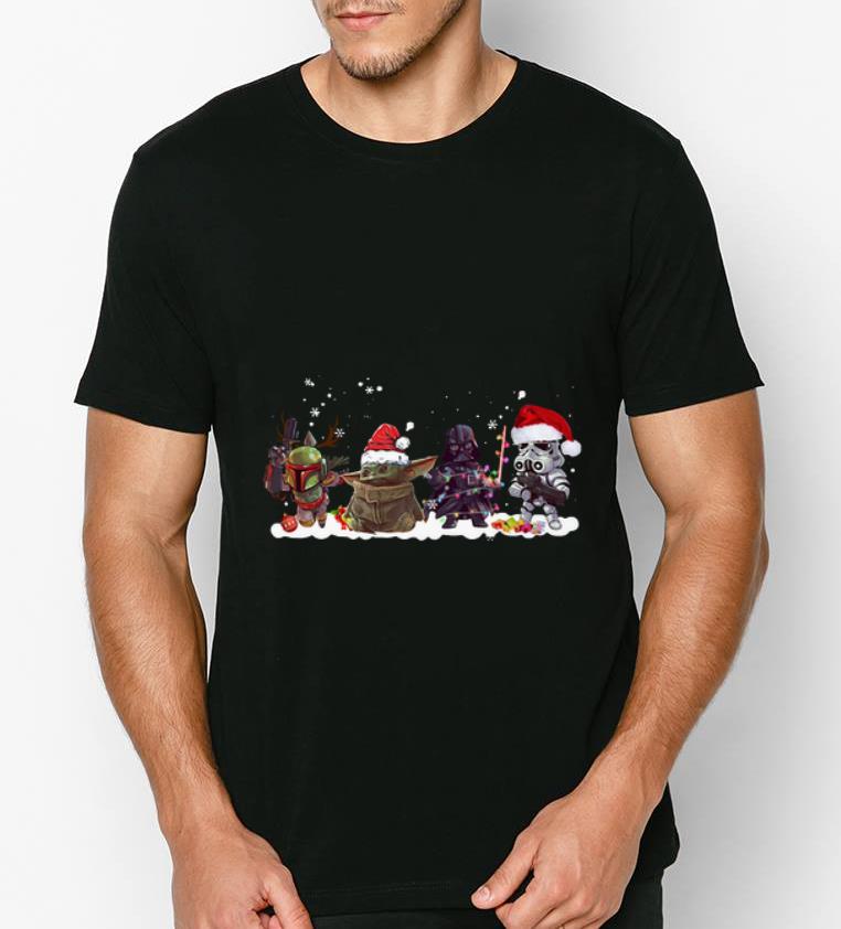 Awesome Death Star Darth Vader Stormtrooper Chibi And Baby Yoda Christmas shirt 4 - Awesome Death Star Darth Vader Stormtrooper Chibi And Baby Yoda Christmas shirt