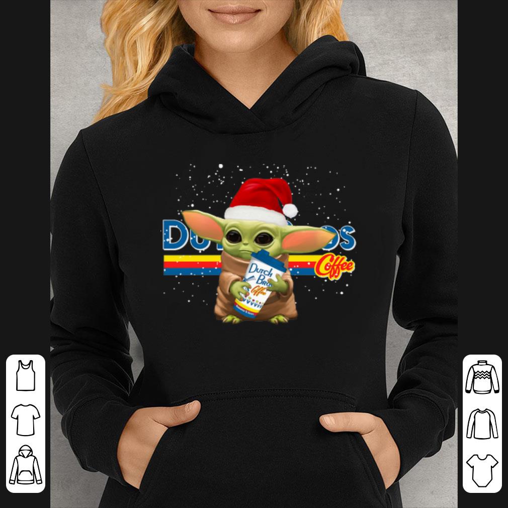 Awesome Dutch Bros Coffee Santa Baby Yoda Merry Christmas shirt 4 - Awesome Dutch Bros Coffee Santa Baby Yoda Merry Christmas shirt