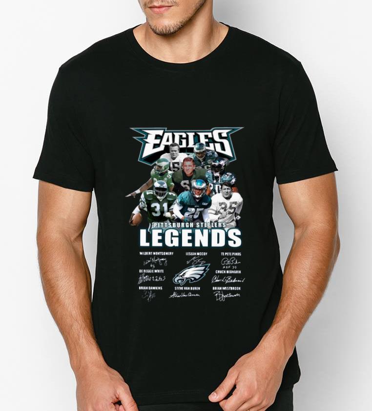 Awesome Eagles Pittsburgh Steelers Legends Players Signatures shirt 4 - Awesome Eagles Pittsburgh Steelers Legends Players Signatures shirt