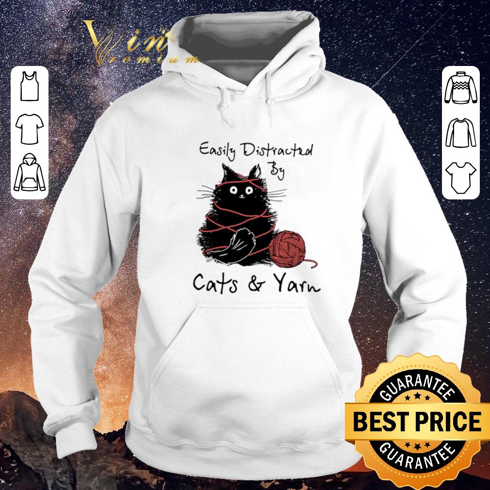 Awesome Easily Distracted By Cats And Yarn shirt sweater Awesome Easily Distracted By Cats And Yarn shirt sweater 4 - Awesome Easily Distracted By Cats And Yarn shirt sweater
