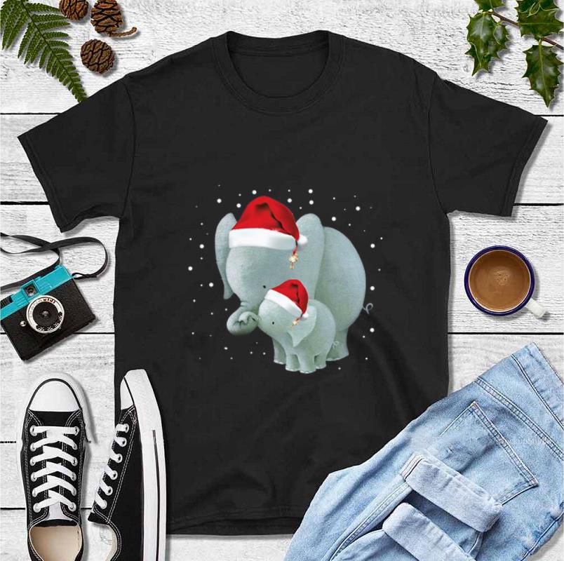 Awesome Elephants Mom And Baby Christmas shirt 4 - Awesome Elephants Mom And Baby Christmas shirt