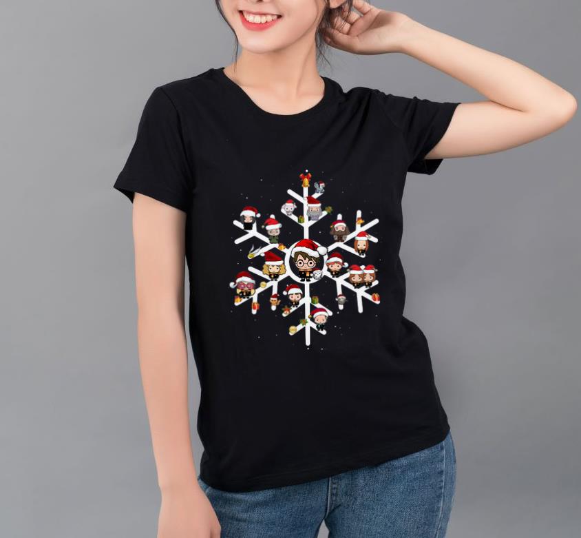 Awesome Harry Potter Chibi Character Snow Christmas shirt 4 - Awesome Harry Potter Chibi Character Snow Christmas shirt