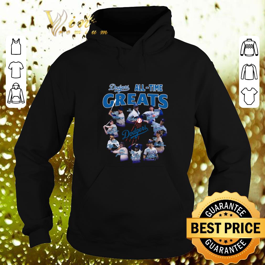 Awesome Los Angeles Dodgers all time greats player signatures shirt 4 - Awesome Los Angeles Dodgers all time greats player signatures shirt