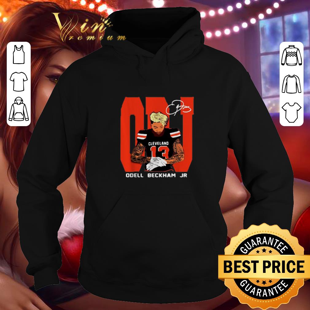 Awesome Odell Beckham Jr. Cleveland Browns signature shirt Awesome Odell Beckham Jr Cleveland Browns signature shirt 4 - Awesome Odell Beckham Jr. Cleveland Browns signature shirt