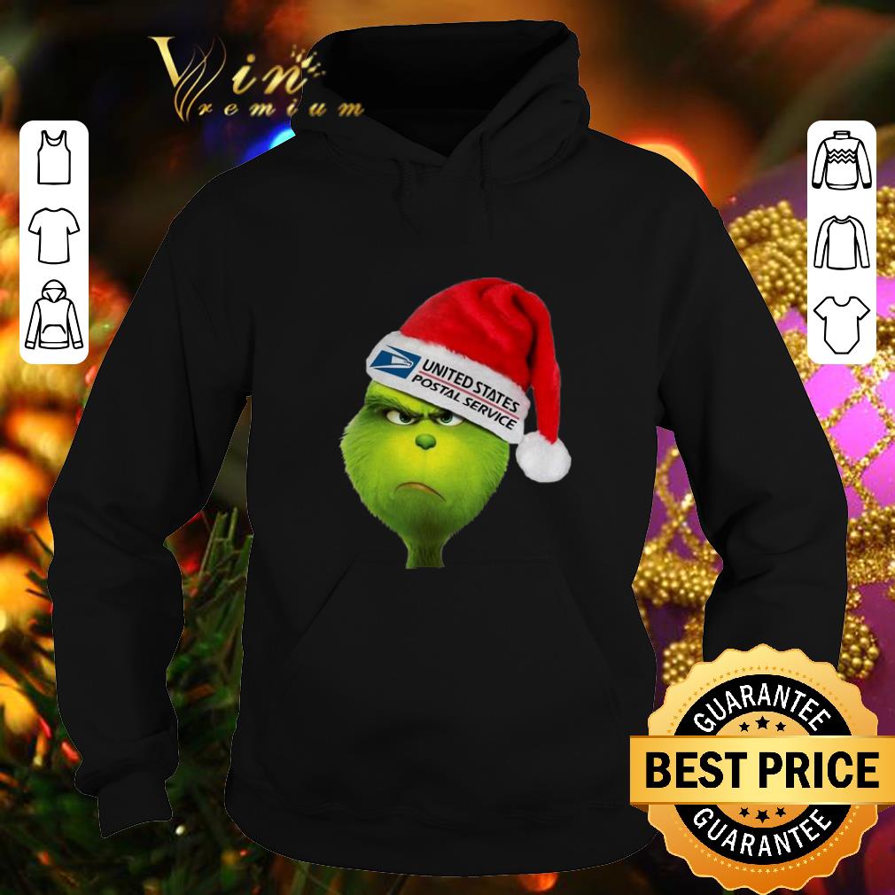 Awesome Santa Grinch United States Postal Service shirt 4 - Awesome Santa Grinch United States Postal Service shirt