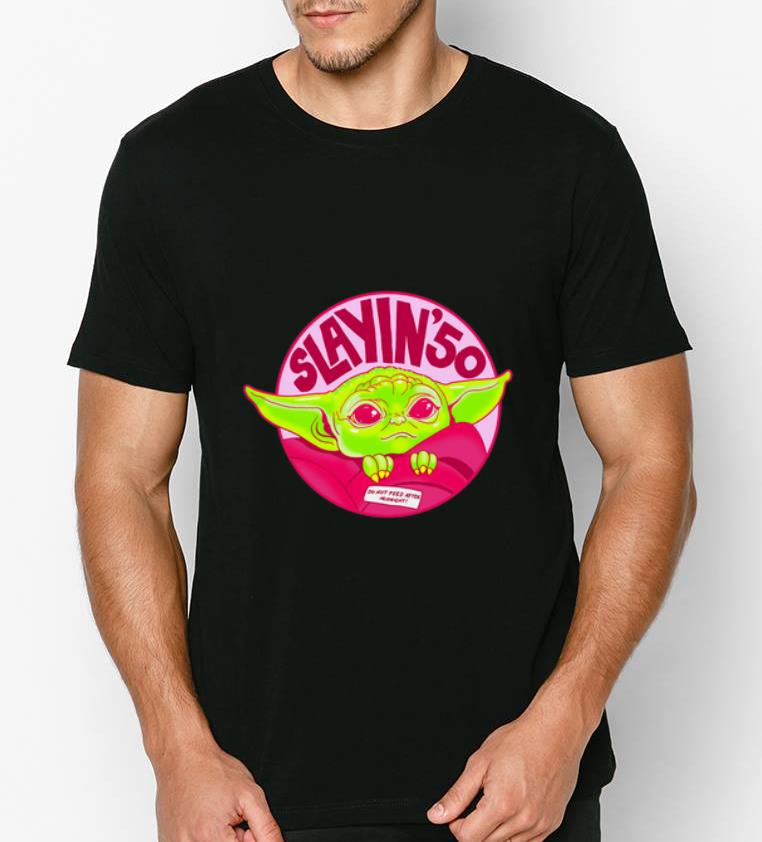 Awesome Saying do not feed after midnight Baby Yoda shirt 4 - Awesome Saying’ do not feed after midnight Baby Yoda shirt