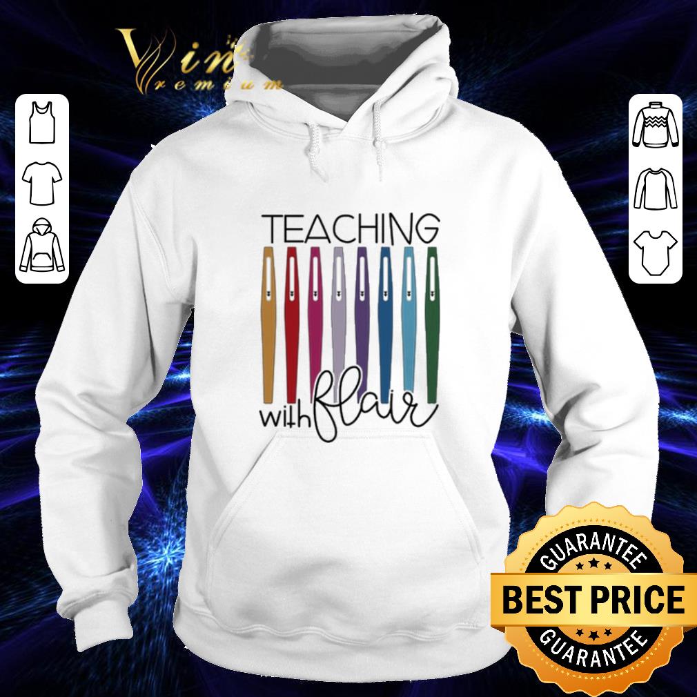 Awesome Teacher Pens Teaching with flair shirt Awesome Teacher Pens Teaching with flair shirt 4 - Awesome Teacher Pens Teaching with flair shirt