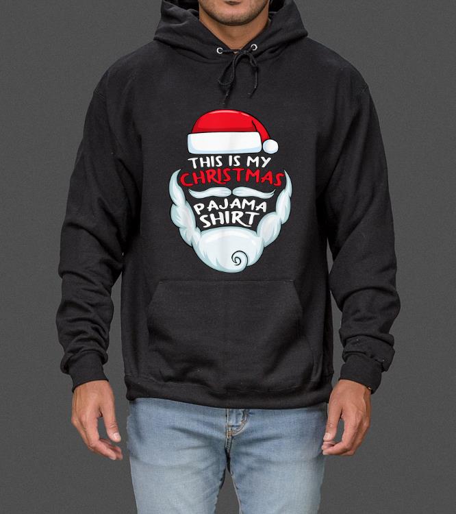 Awesome This is My Christmas Pajama Funny Santa Xmas Beard Hat sweater 4 - Awesome This is My Christmas Pajama Funny Santa Xmas Beard Hat sweater