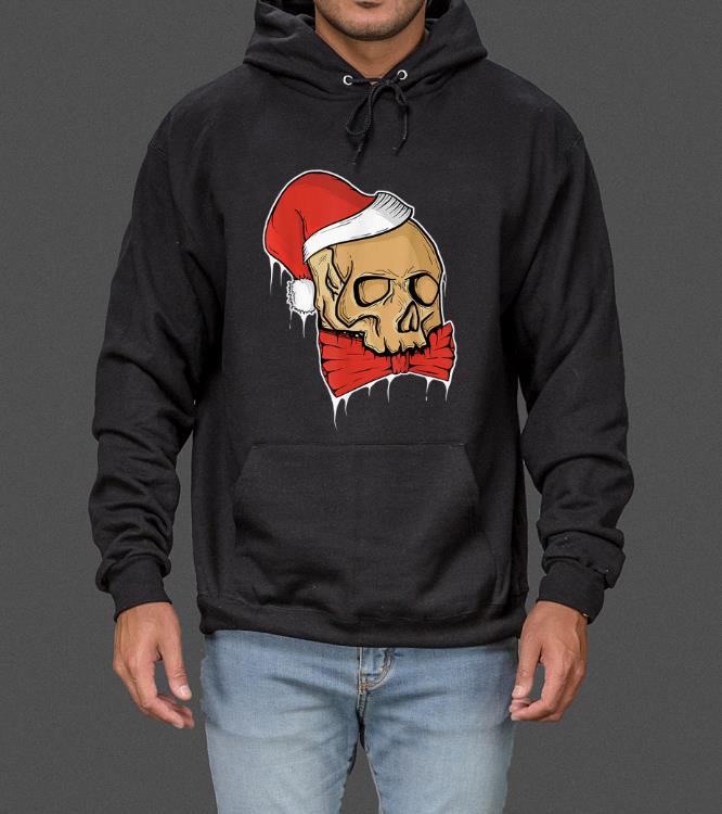 Awesome Vintage Skull Christmas Santa hat Funny sweater 4 - Awesome Vintage Skull Christmas Santa hat Funny sweater