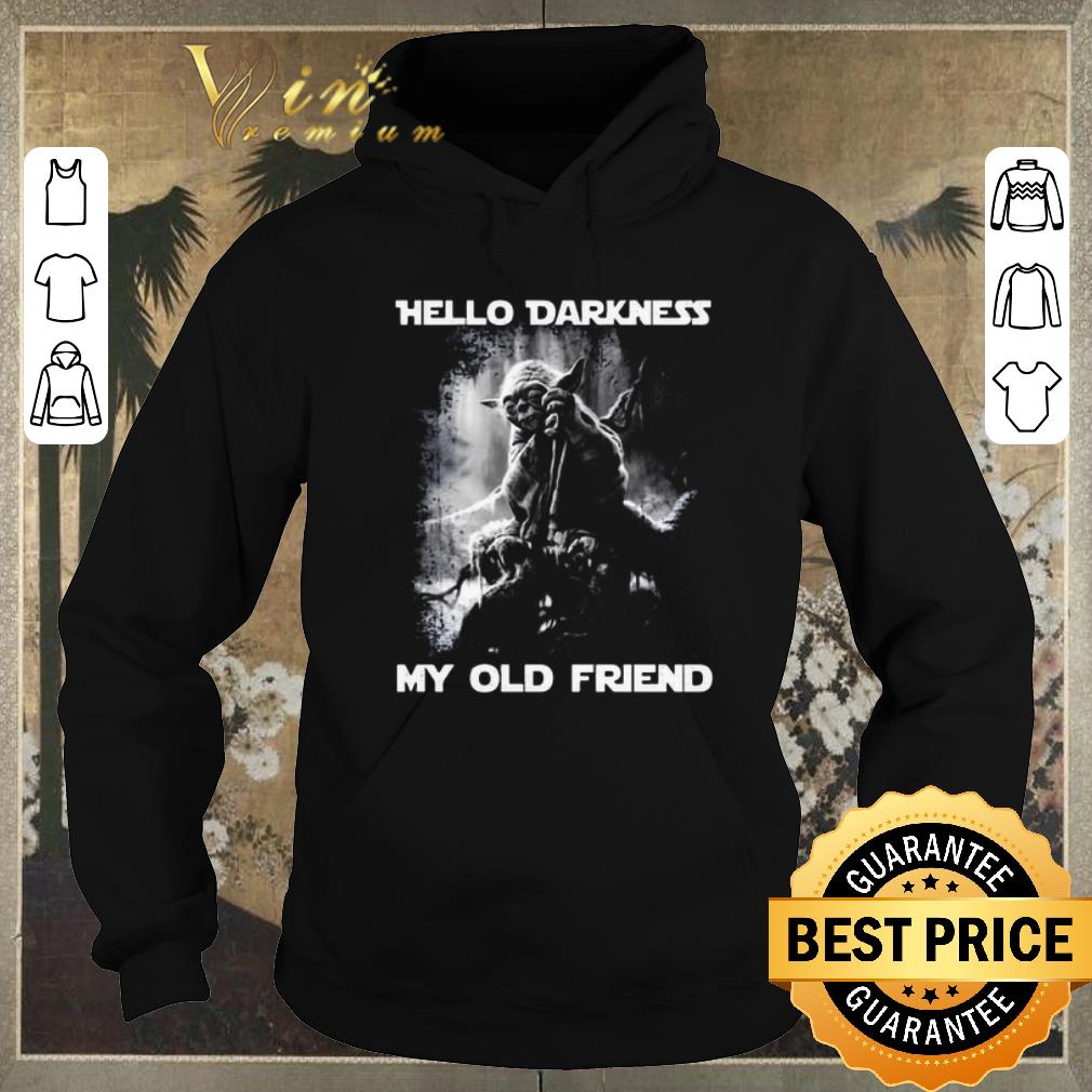 Awesome Yoda hello darkness my old friend shirt sweater Awesome Yoda hello darkness my old friend shirt sweater 4 - Awesome Yoda hello darkness my old friend shirt sweater